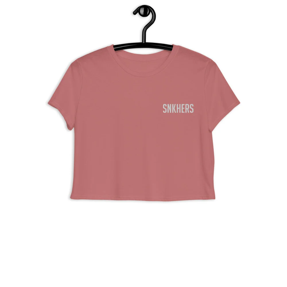 SNKHERS Flowy Crop Tee (more colors available)