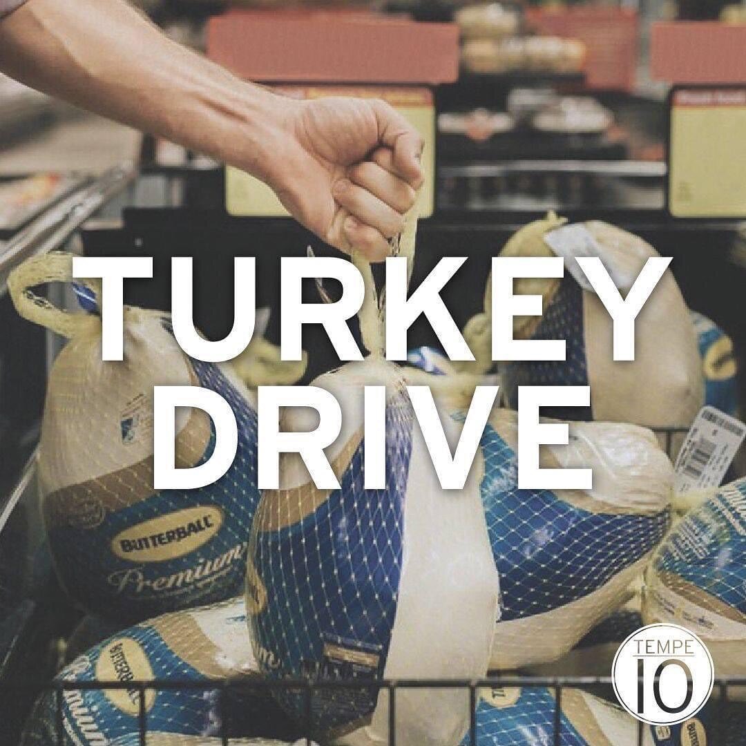 This Thanksgiving, we're helping  those who are facing hunger by supporting @redemptiontempe with the Rio Vista Center to provide frozen turkeys to those in need.  They will have a truck parked in front of the sanctuary THIS SUNDAY (11/15) for you to