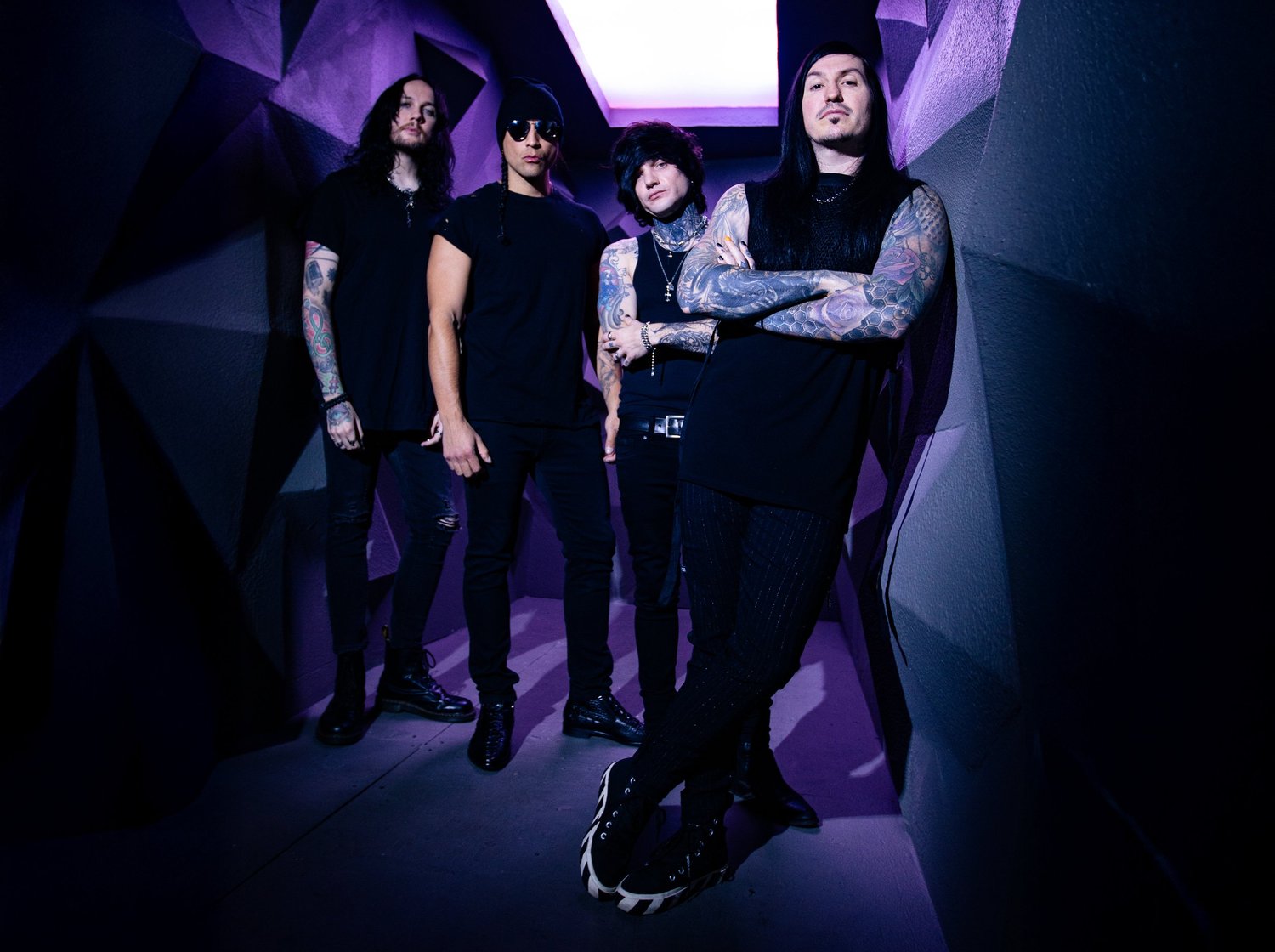 Escape the Fate band promotional portrait