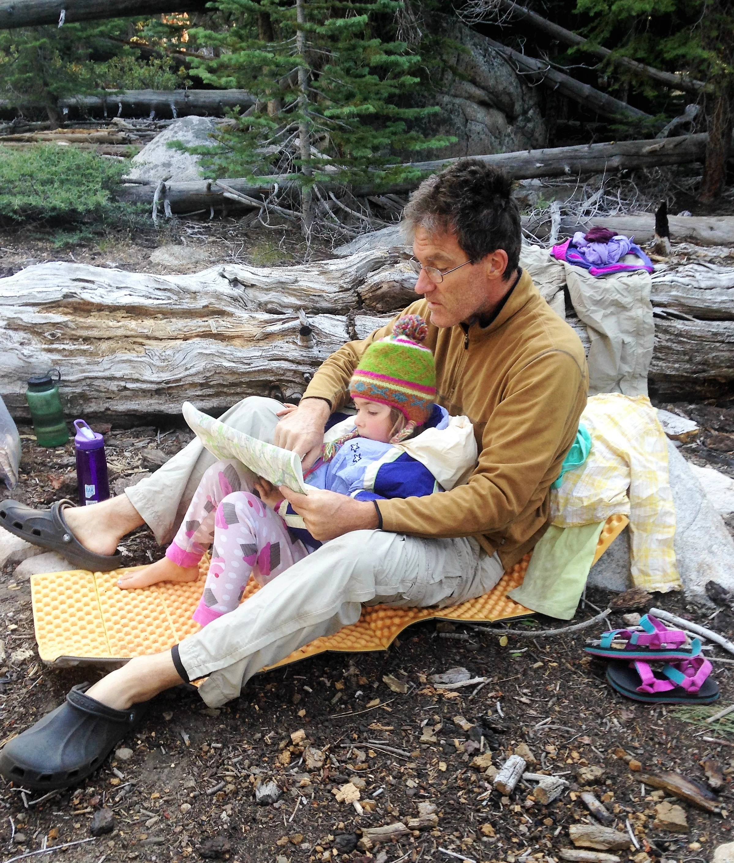  Learning to read the topo-map. 