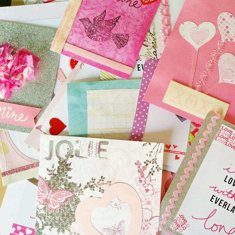 Valentine Cards given to WEAVE