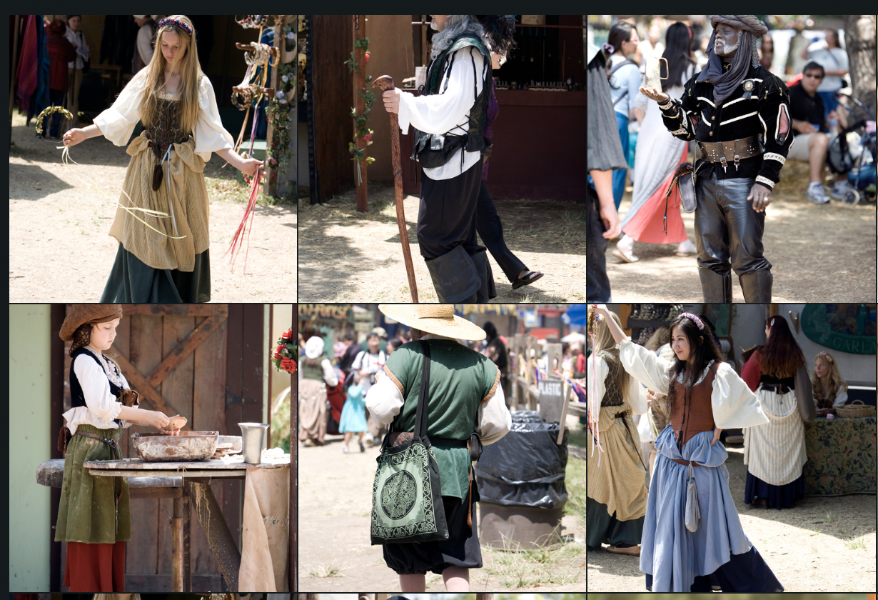 2007 Renaissance Fair Outfits