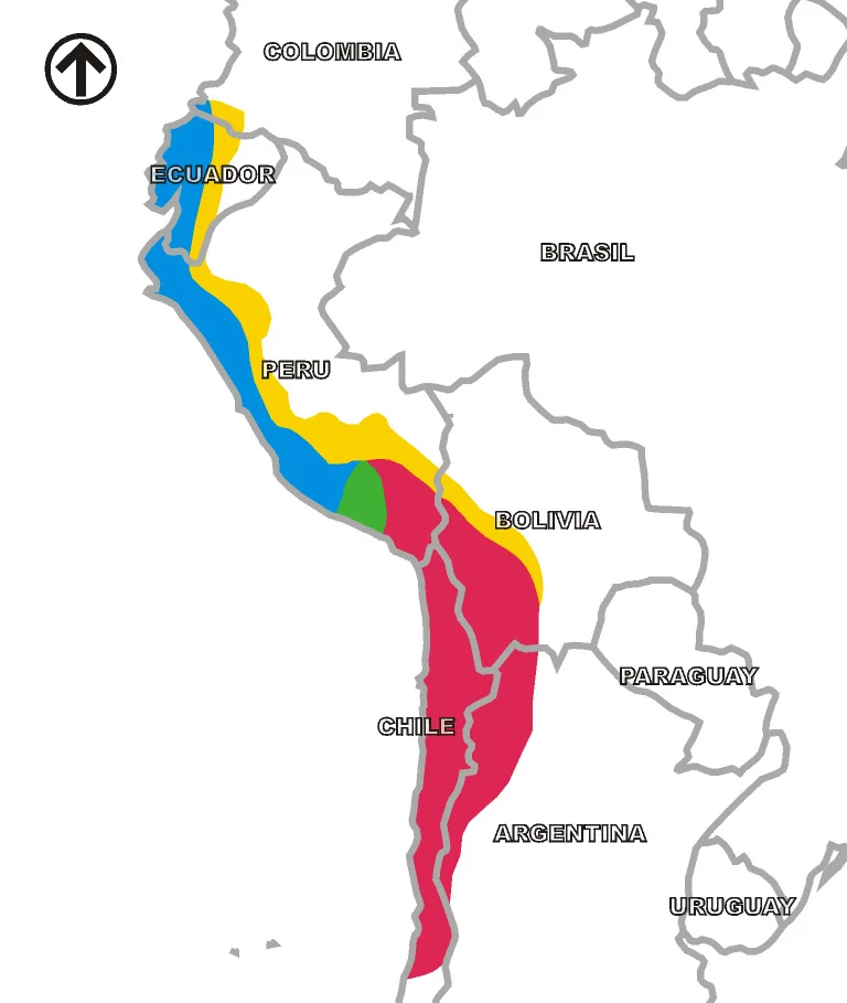 The Inca Empire (Source: Wikimedia Commons )