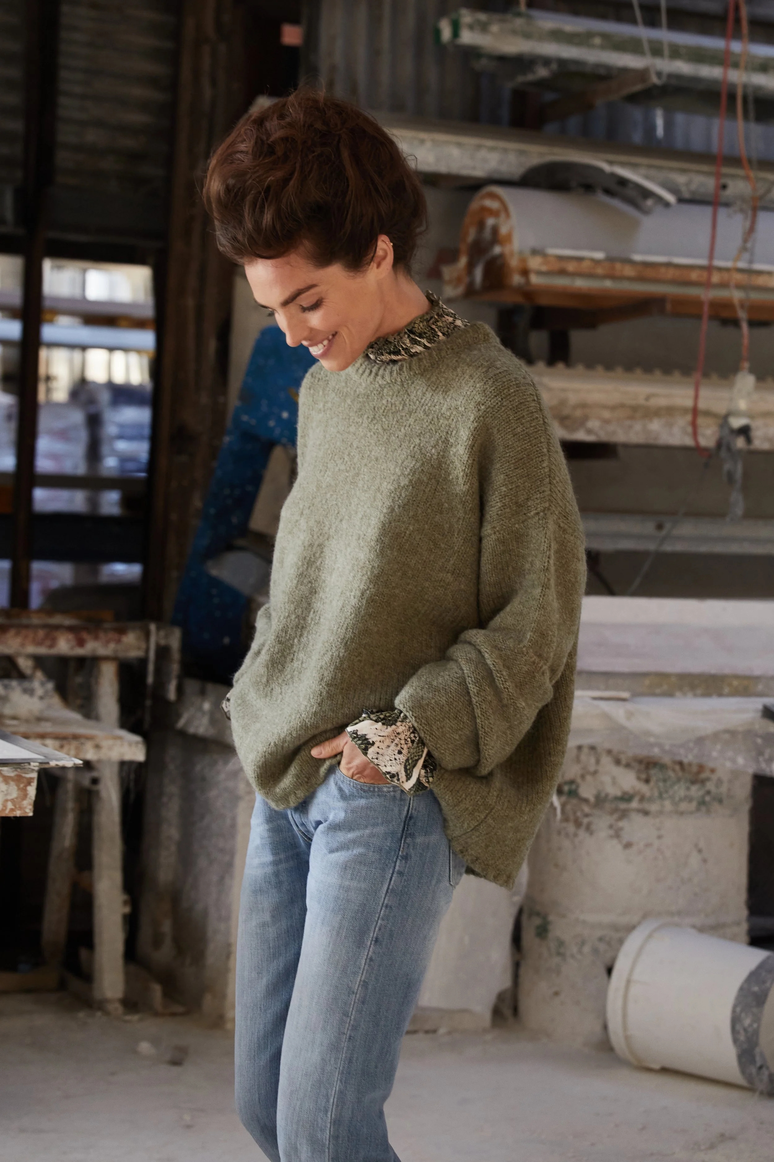 DTY03693 SKYROS TOP DTY03703 PLATO JUMPER MODEL’S OWN JEANS