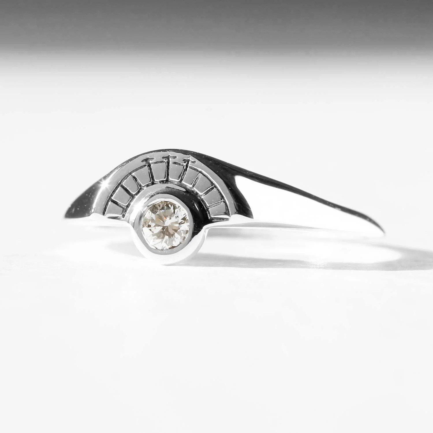 Moon Signet Ring