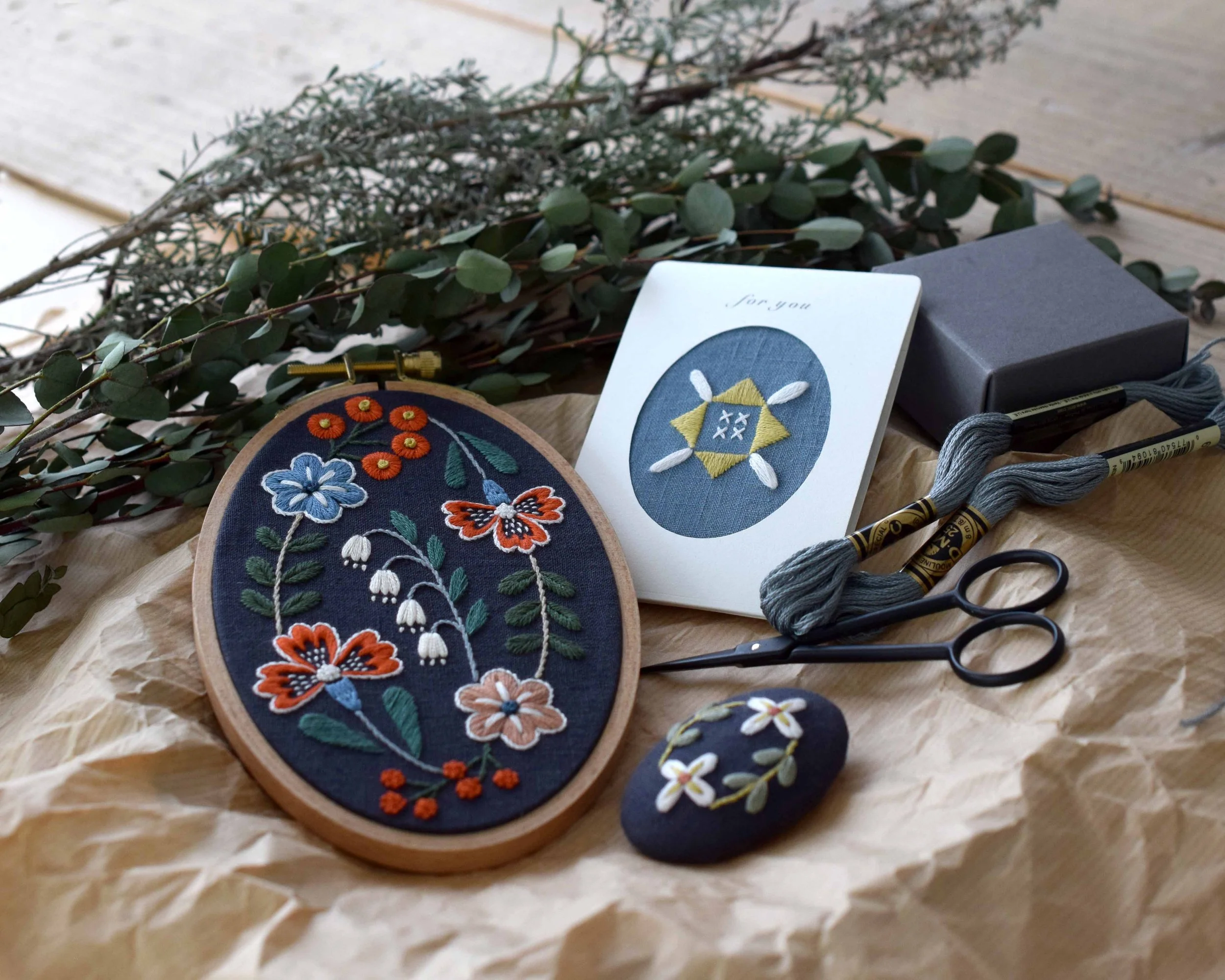 北欧の伝統刺繍と贈り物