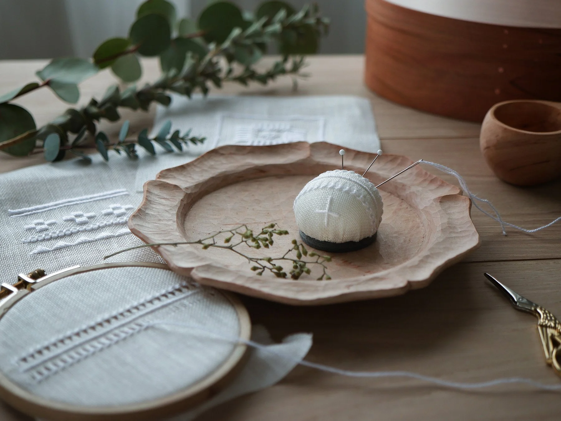 はじめての白糸刺繍体験レッスン
