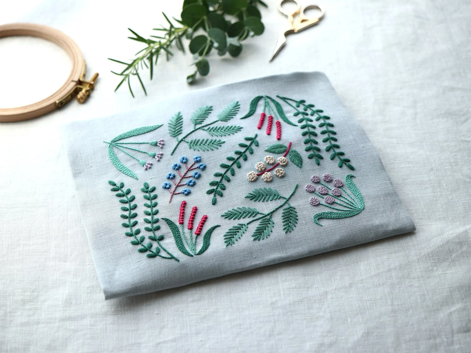 飾り模様と刺繍 ステッチ100 Vol.2 ファスナーポーチづくり