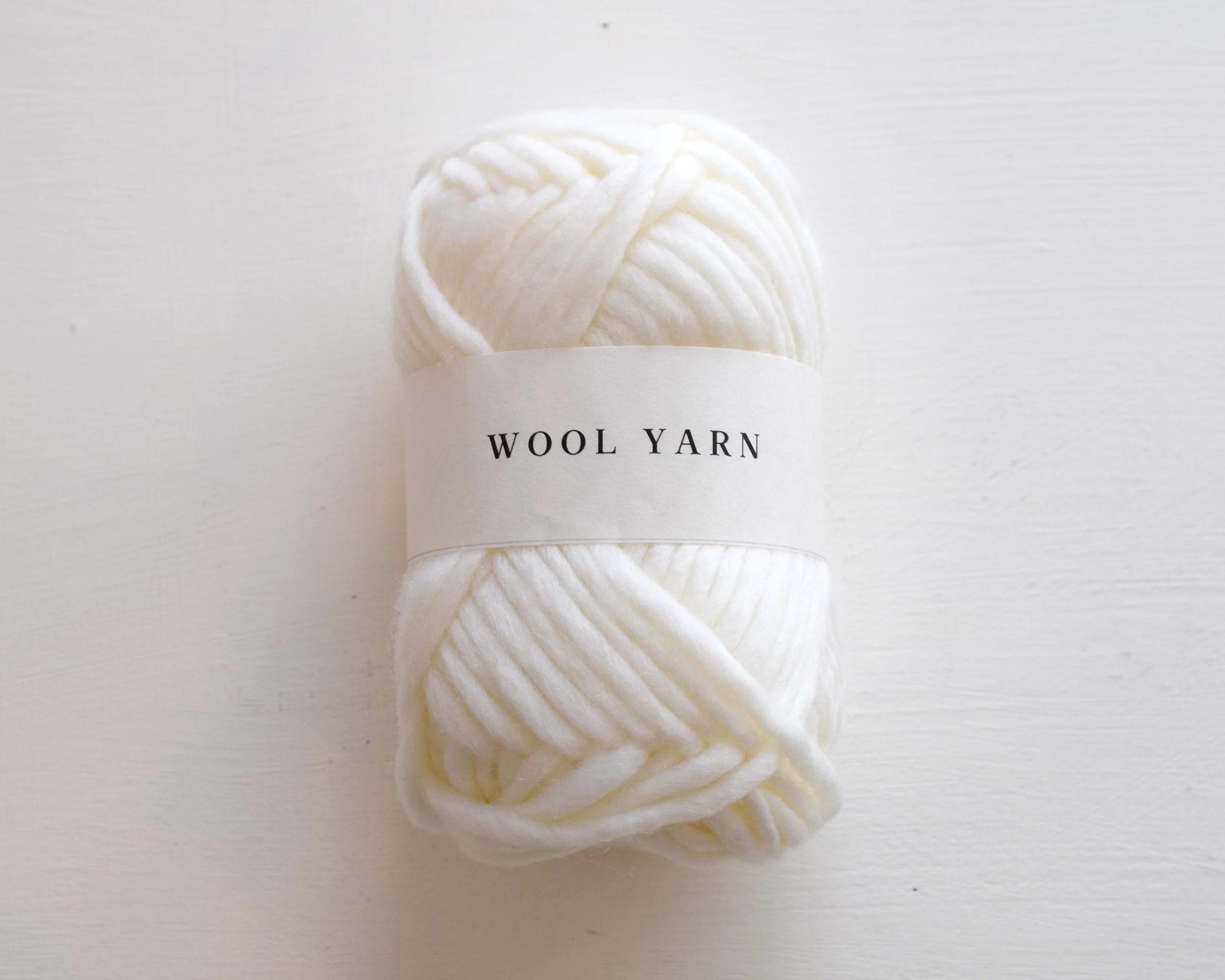 毛糸(col.ホワイト) XXg/XXXm