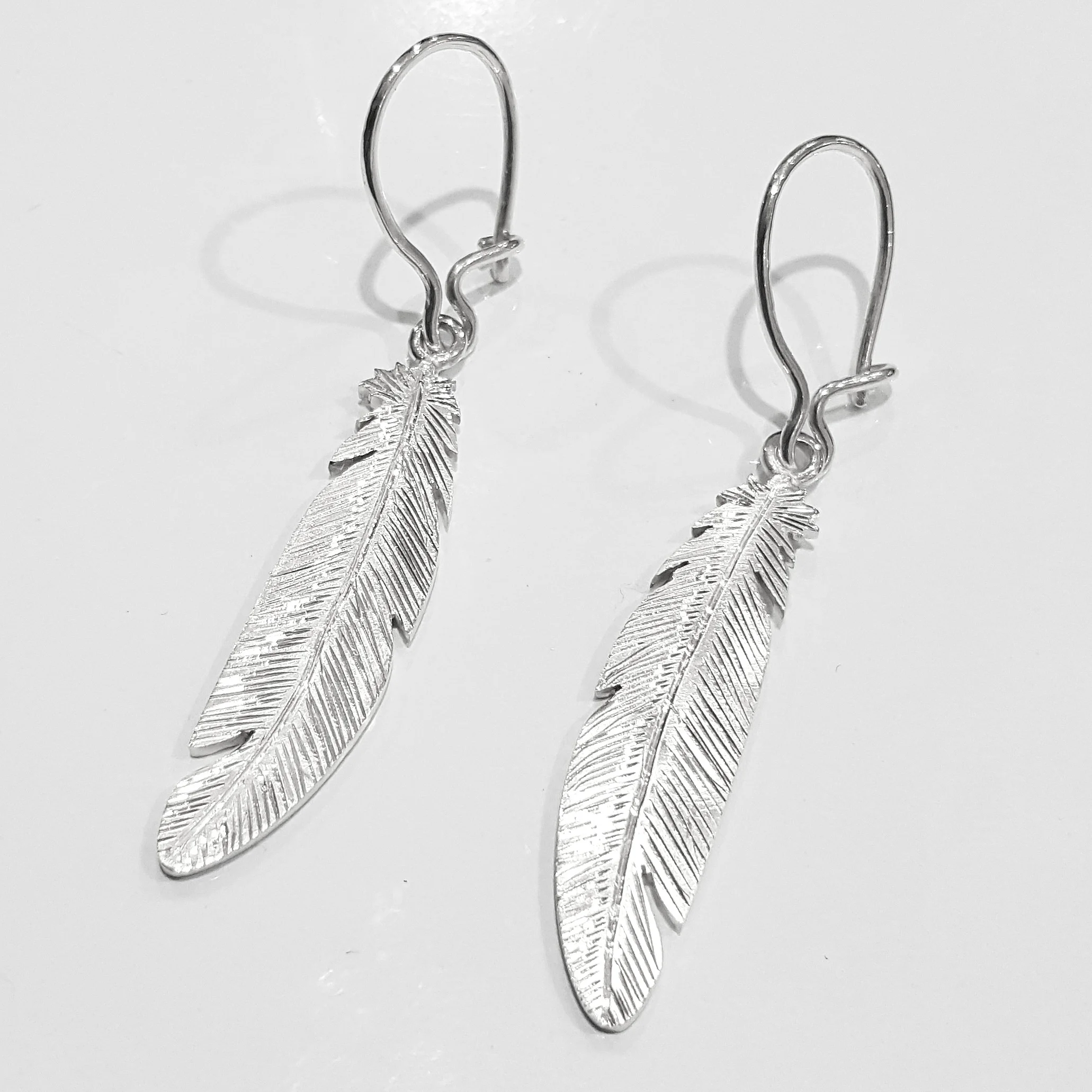 9ct white gold and sterling silver