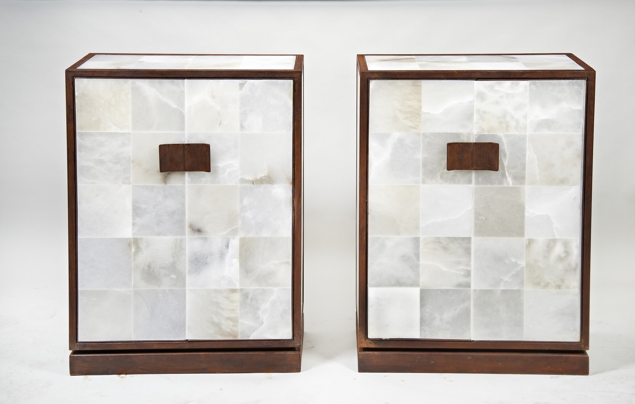 577 Pair Alabaster Side Cabinets front s.jpg