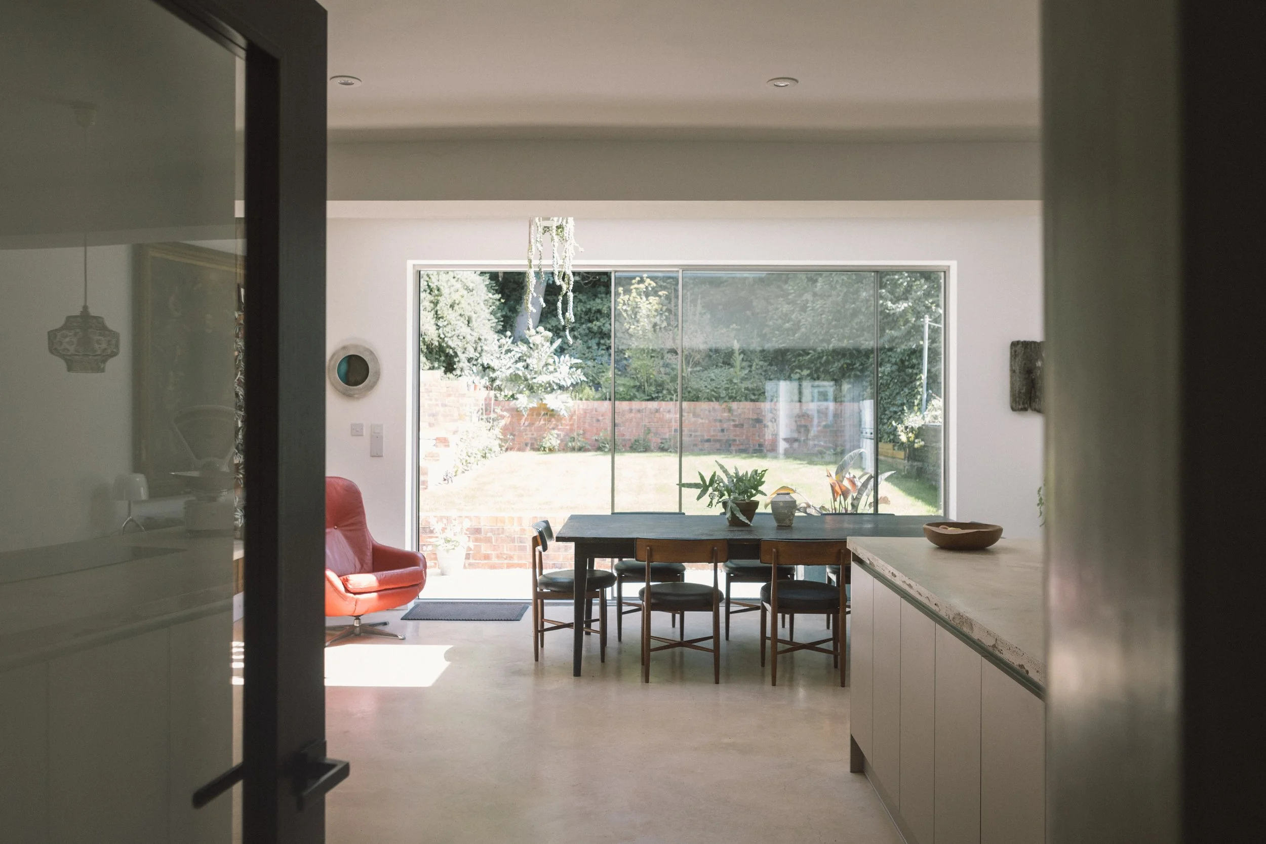 Midcentury inspired kitchen dining space - WOW Developments - Moseley