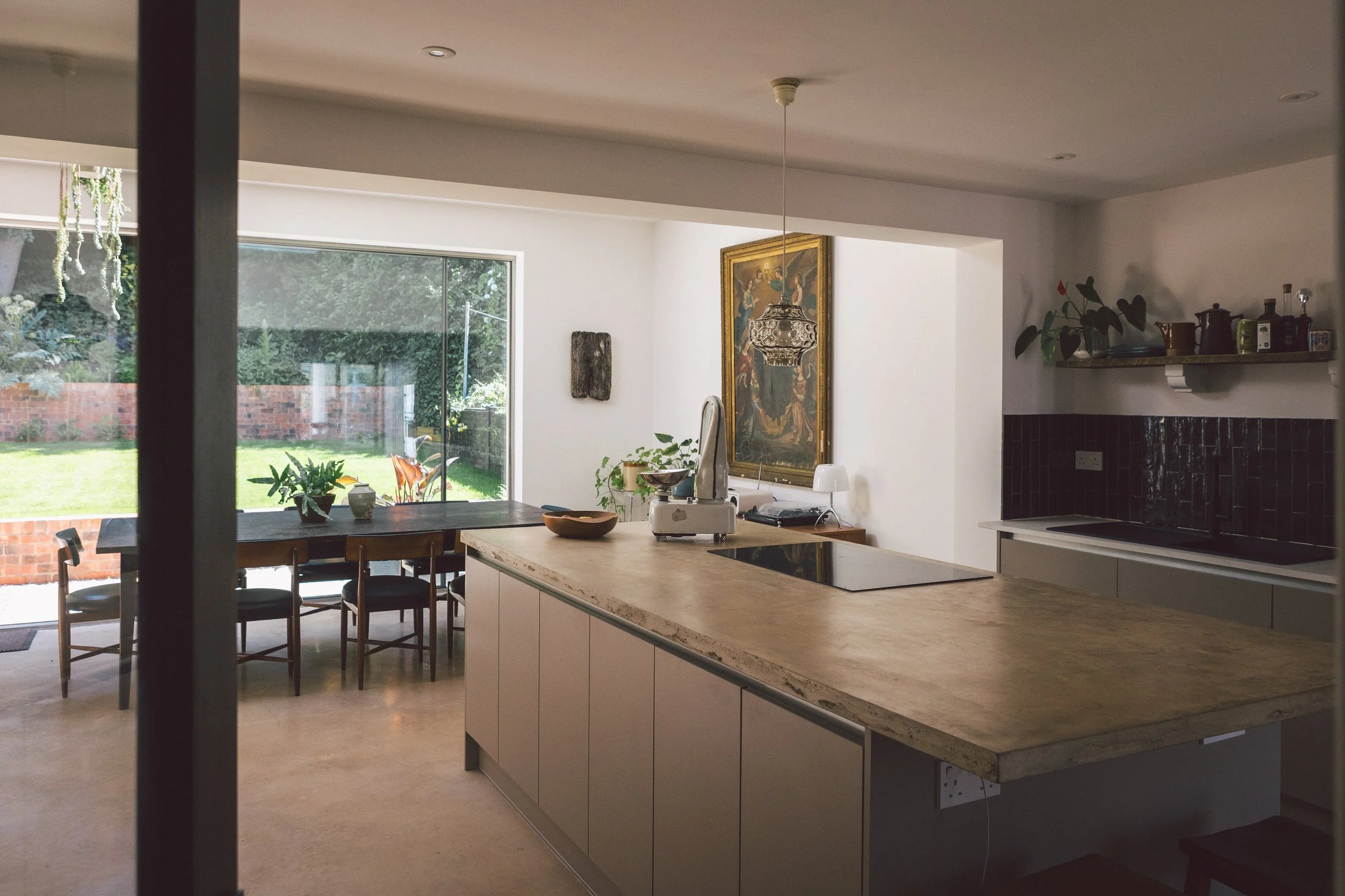Midcentury inspired kitchen dining space - WOW Developments - Moseley