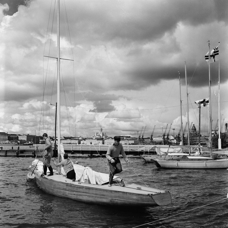 Mahdollisesti FIN-17 Marilyn lähdössä Valkosaaresta 1966 (kuva V. von Bonin, HKM / Finna , CC BY-ND 4.0 )