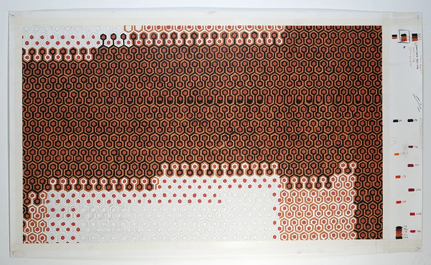 SHINING 2017 COLORED PENCIL/PENCIL/PAPER 44X25.75