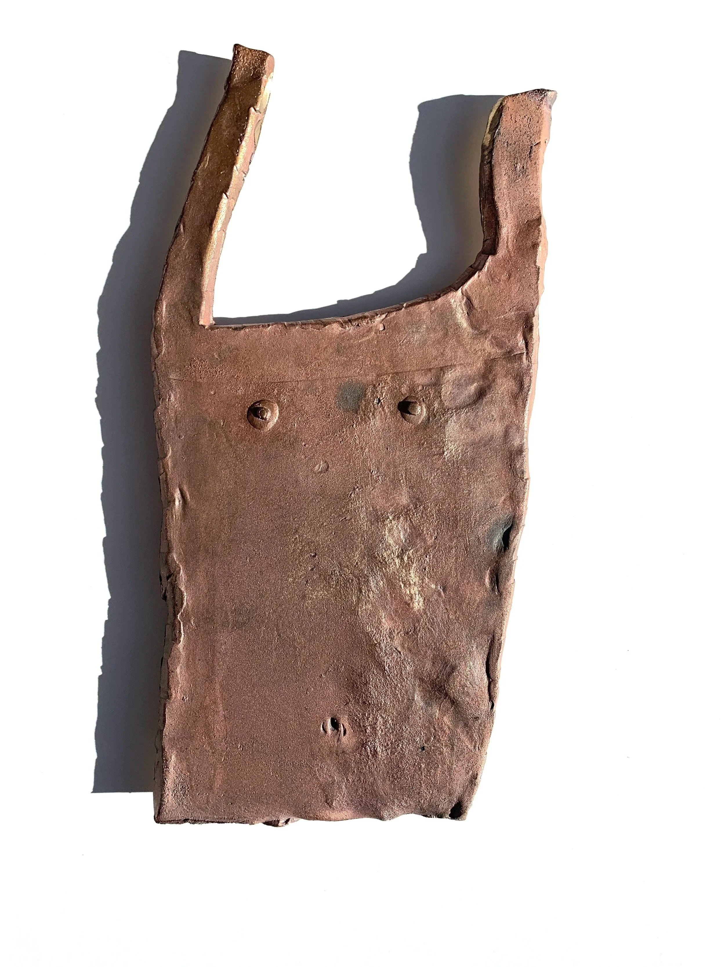 THANK YOU BAG WITH NIPPL-E-YES / 2022 / CAST BRONZE