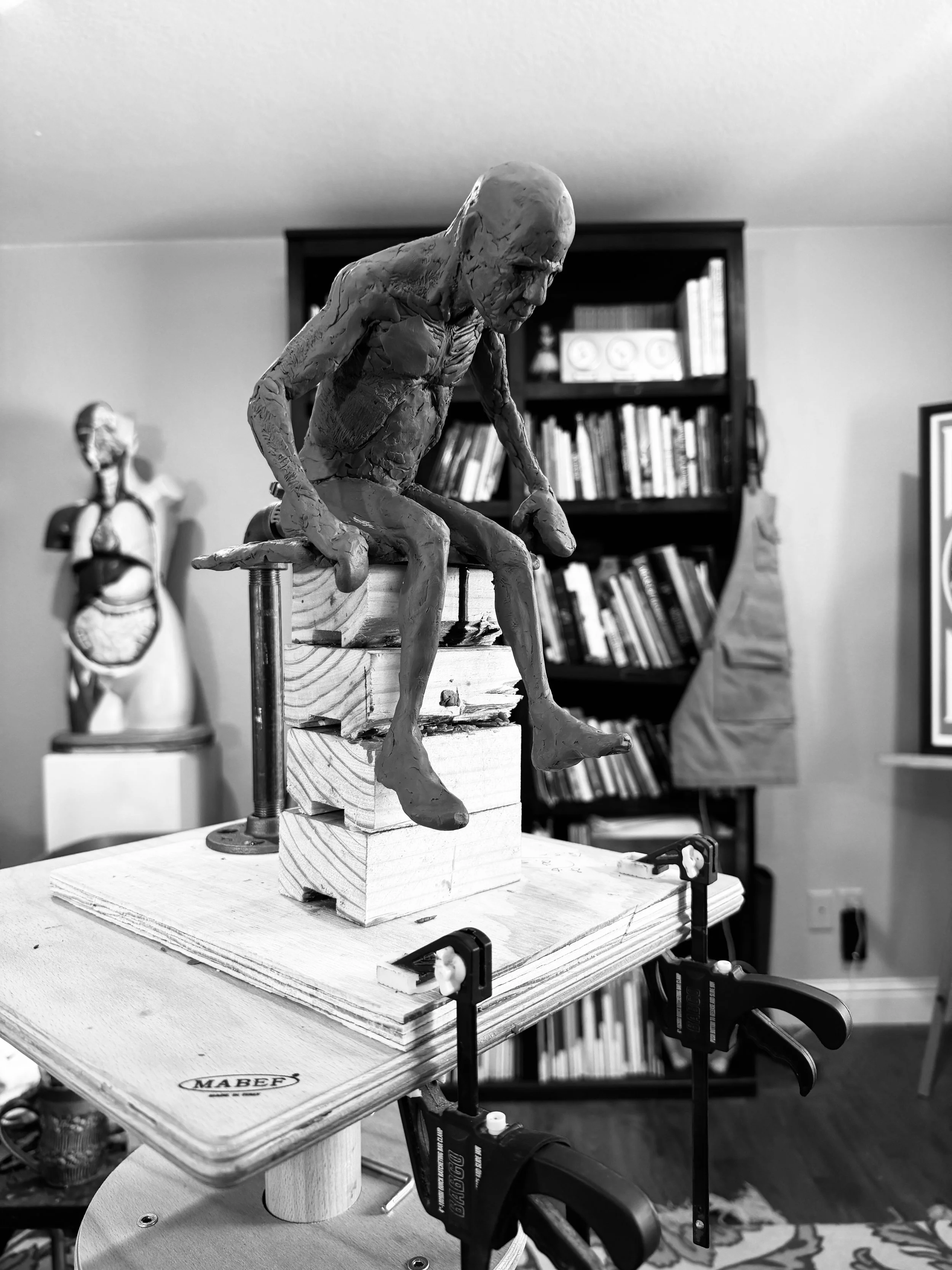 Clay figure