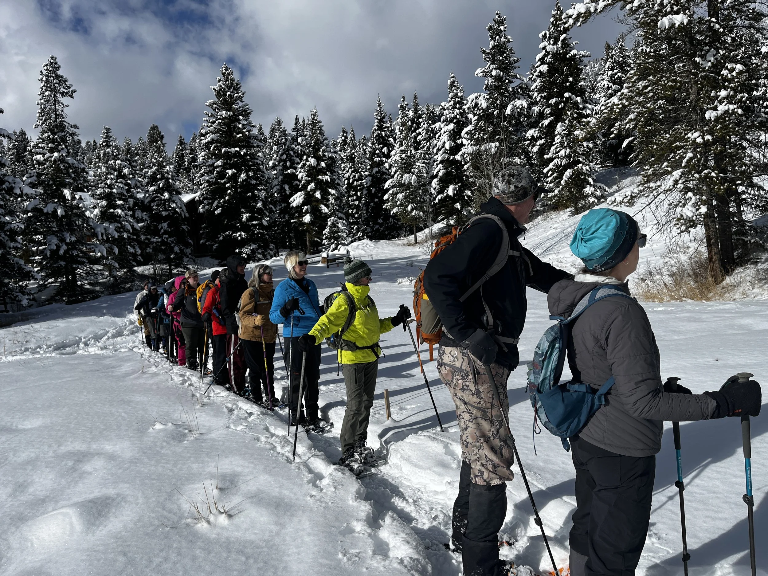 THIS CLASS IS FULL! Winter Wildlife Tracking on Snowshoes