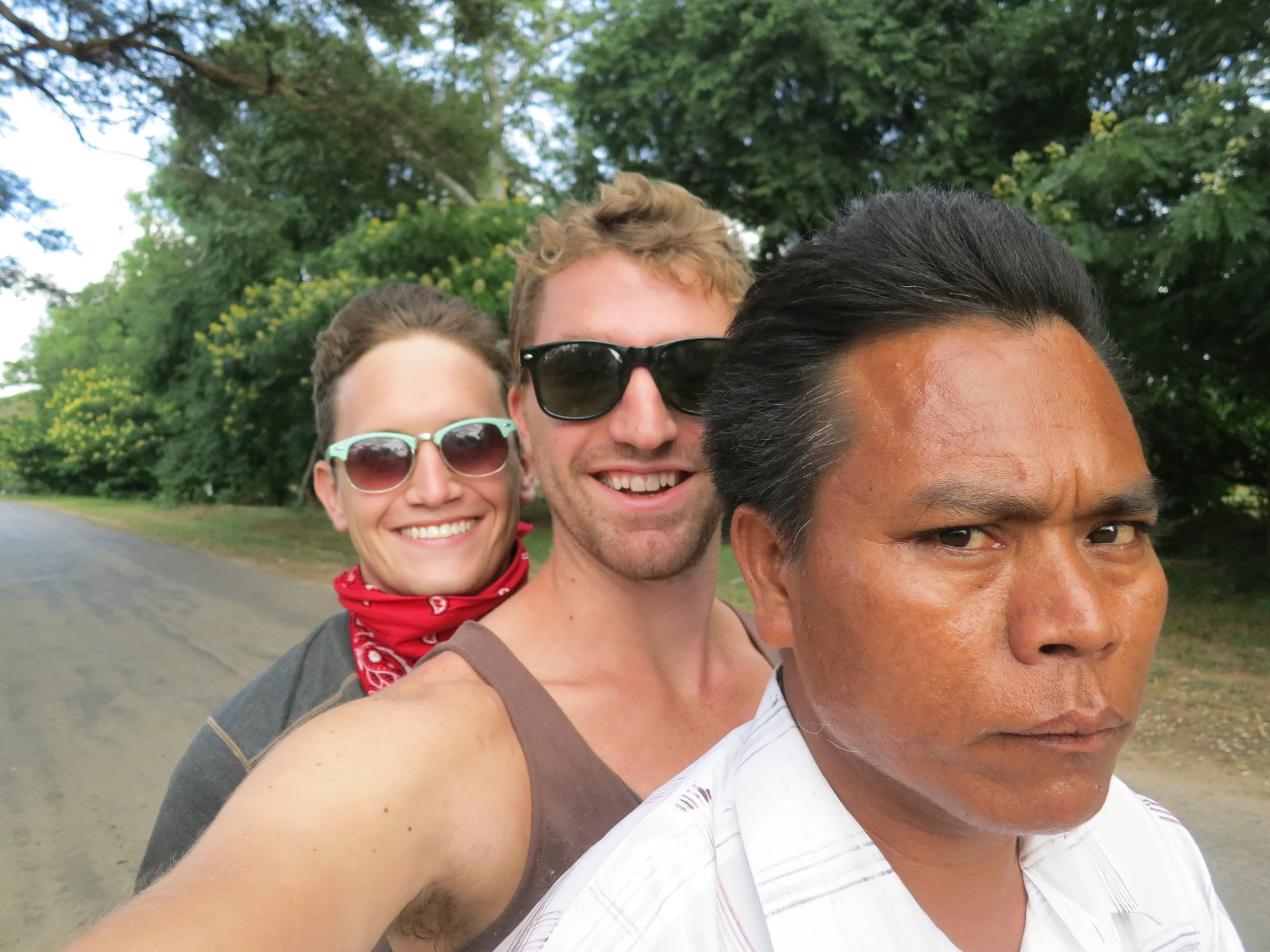 Motorcycle ride - rural Myanmar