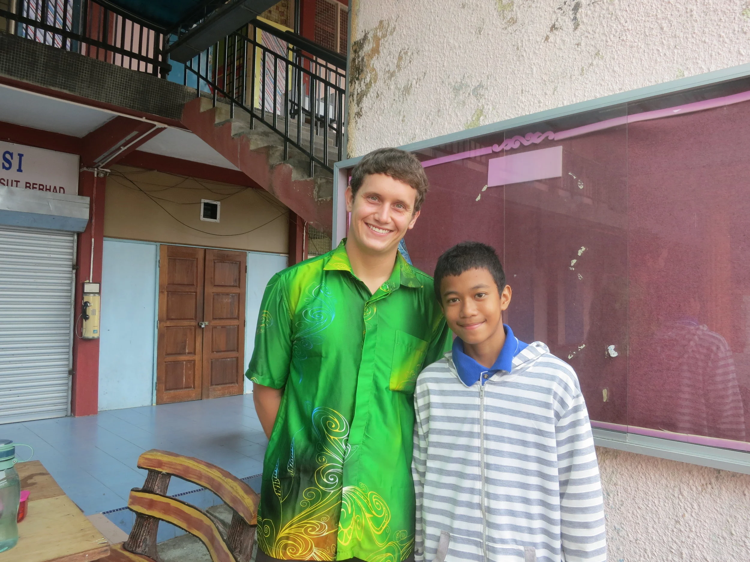 One of my favorite Malaysian students, Muaz.