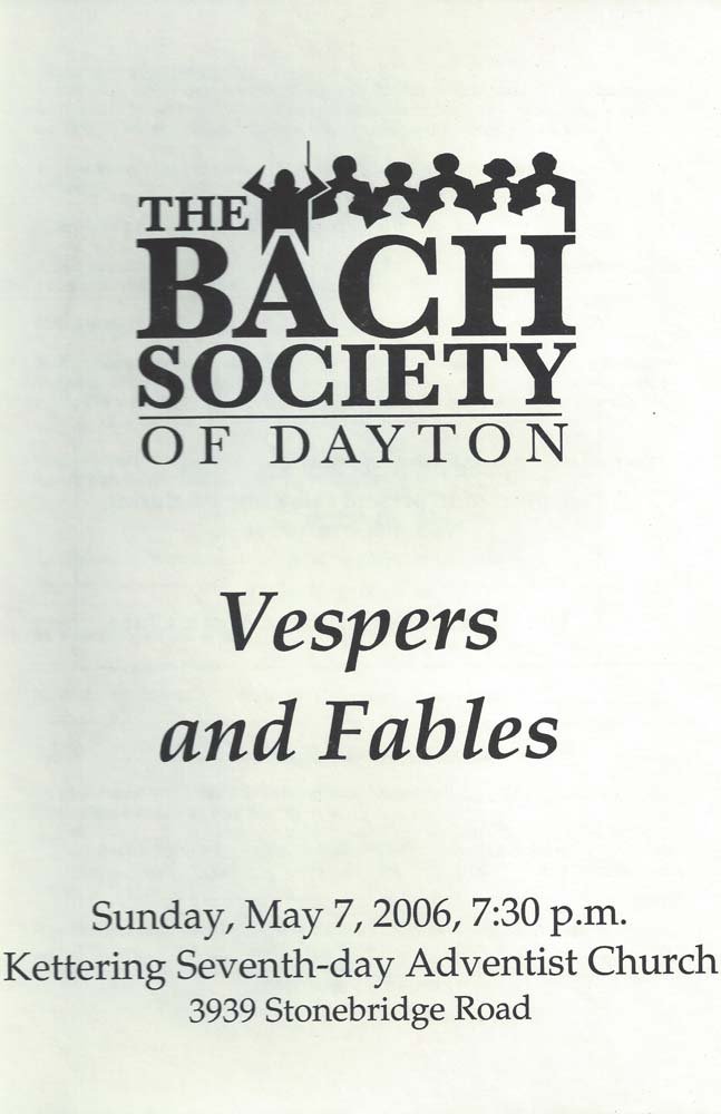 Vespers and Fables