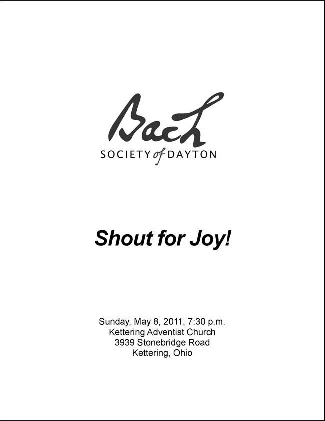 Shout for Joy!