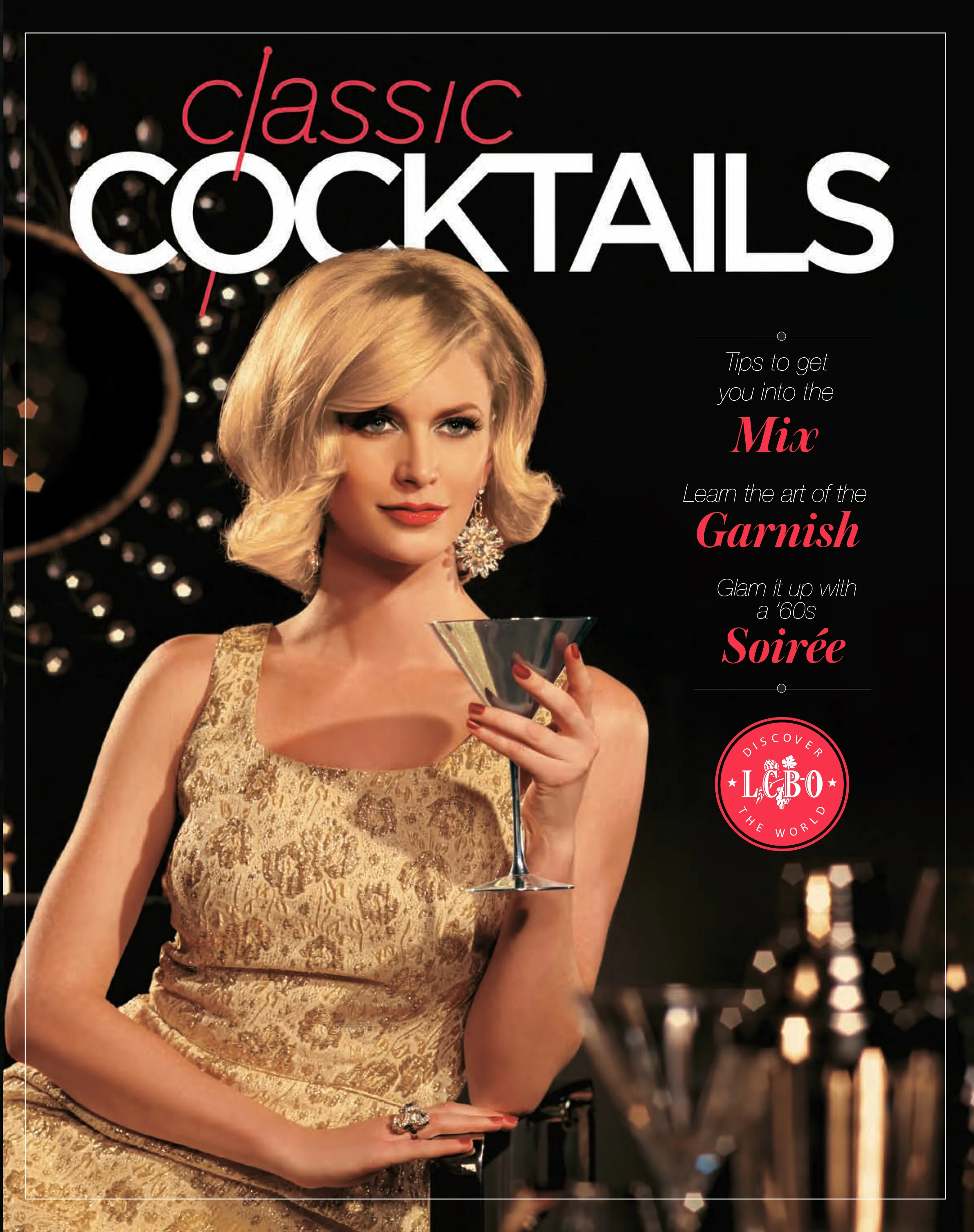 LCBO Classic Cocktails magazine Winter 2010