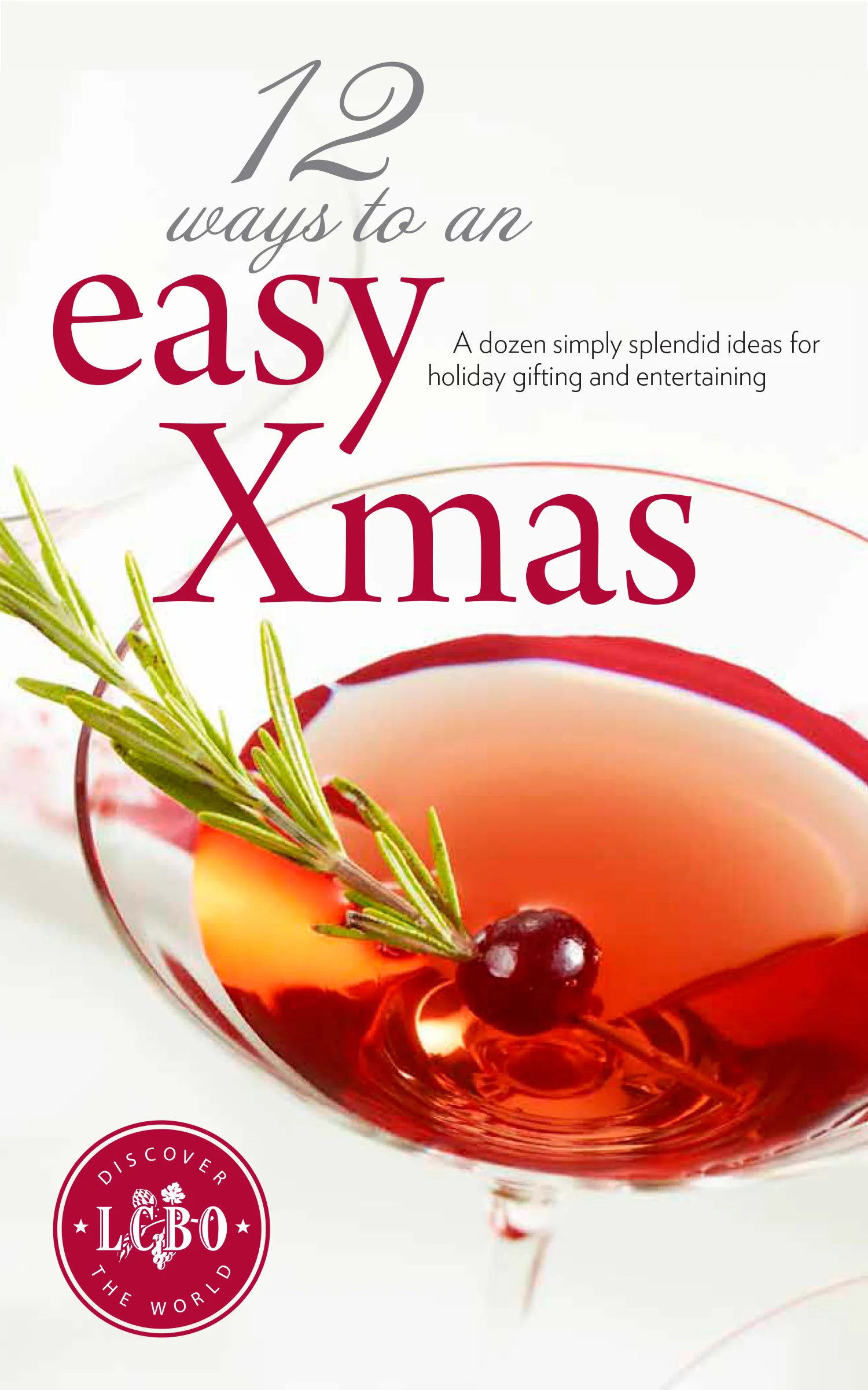 LCBO Easy Xmas Booklet