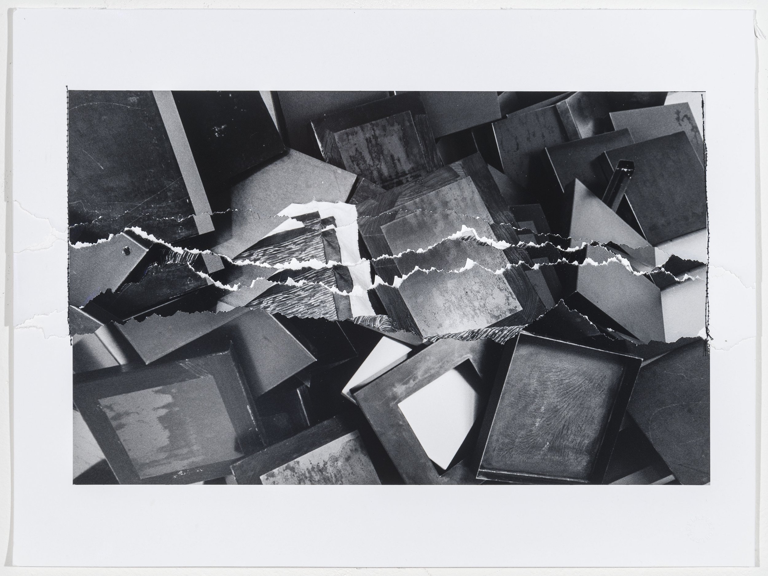  “An Archive of Dust: The Photo Collages” was on view at Christie’s, New York from September 9-12, 2021, curated by Meghan Doyle. Marking the 20th anniversary of the September 11th attacks on the World Trade Center, Elena del Rivero exhibited these w