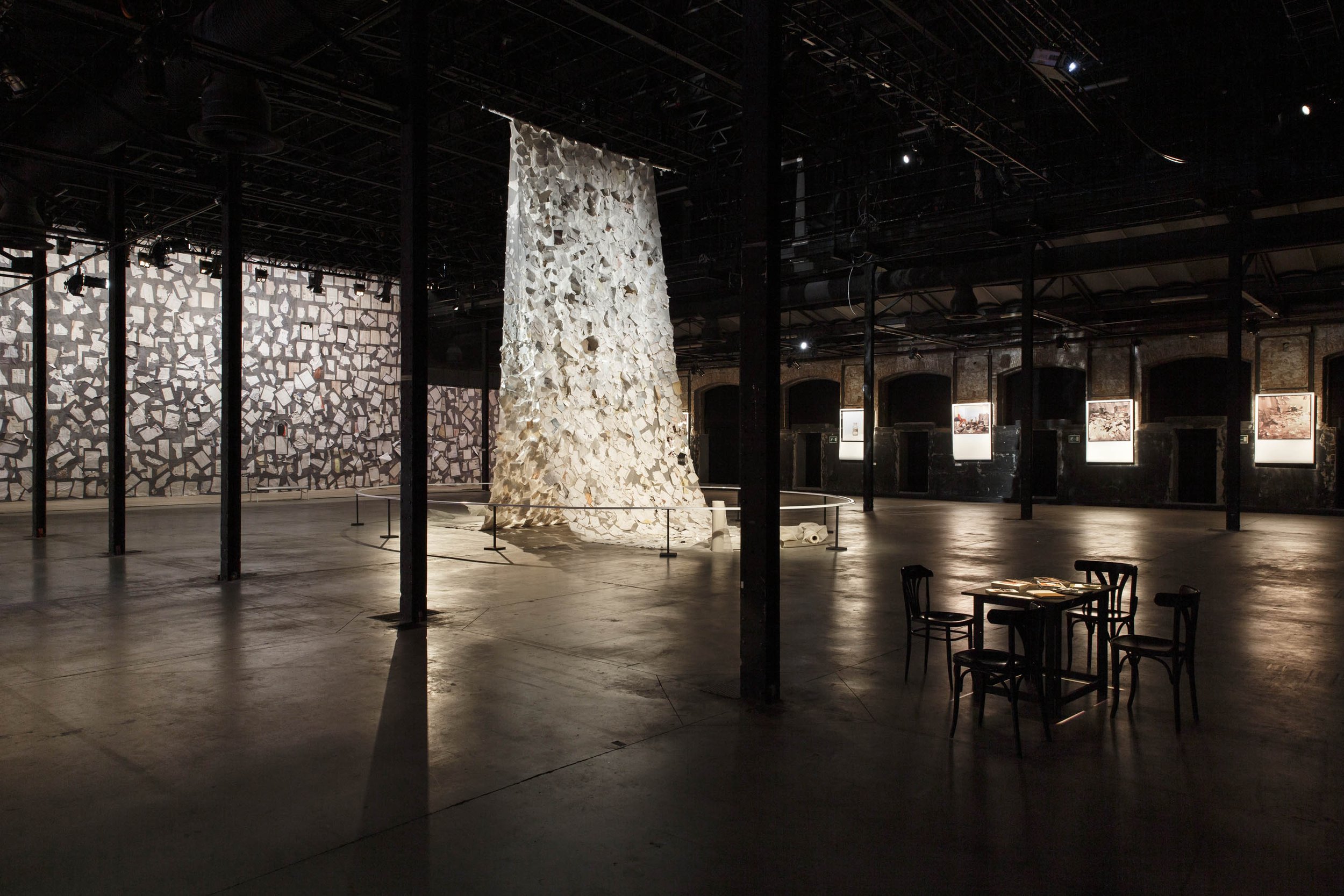 The Archive of Dust, Installation views at Naves Matadero, Madrid, 2019, curated by Mateo Feijoo 