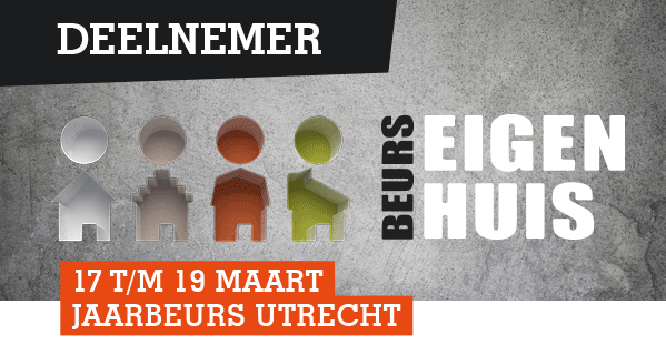 When you have plans to build or remodel your home: This fair is ‘the place to be’. Coming fall we will present ourselves again on Eigen Huis in Utrecht because there we meet the people that are looking for the right match between their dream and realisation of it.