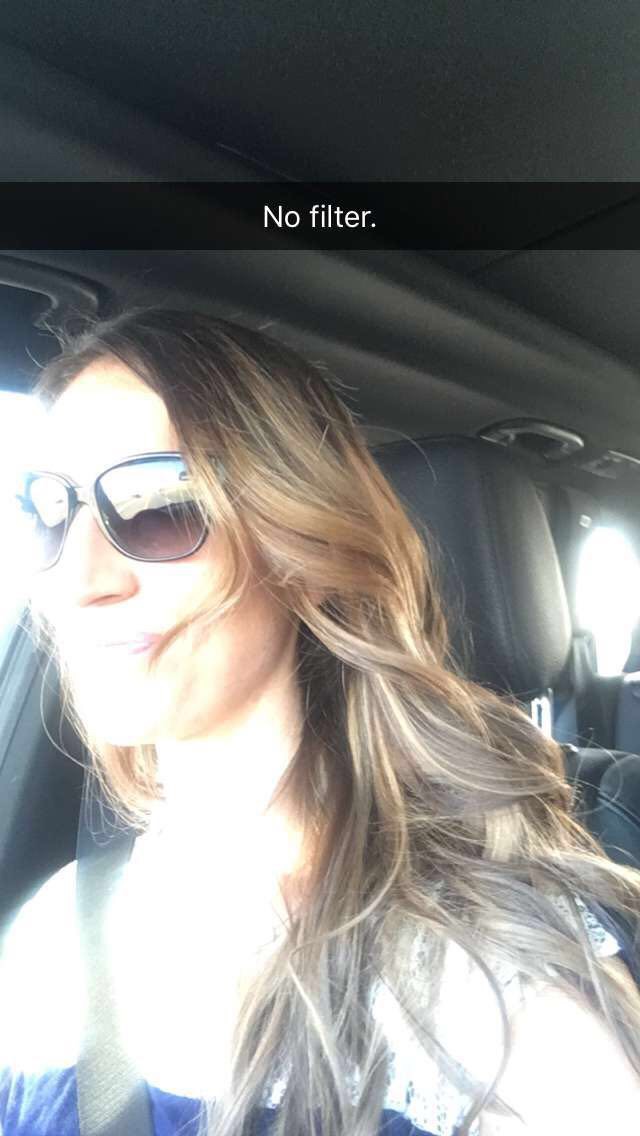 Here is looks fine- blonde-ish. In person, I just... I don't even know.