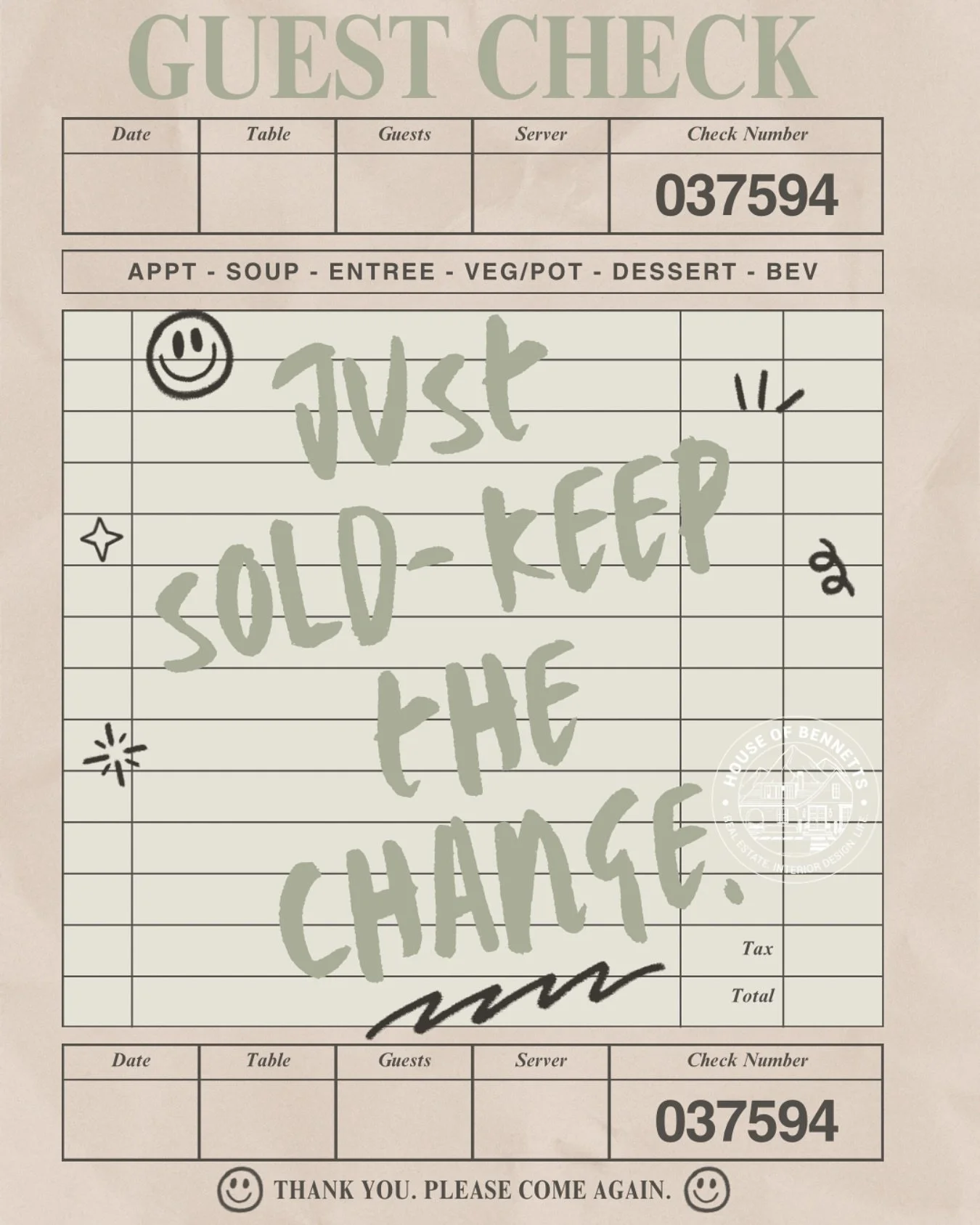 Just sold, keep the change. Another home off the market, another happy buyer. Because when it&rsquo;s the right house, you don&rsquo;t need spare change&mdash; just good taste. #justsold #denverrealestate #realestate #houseofbennetts #home