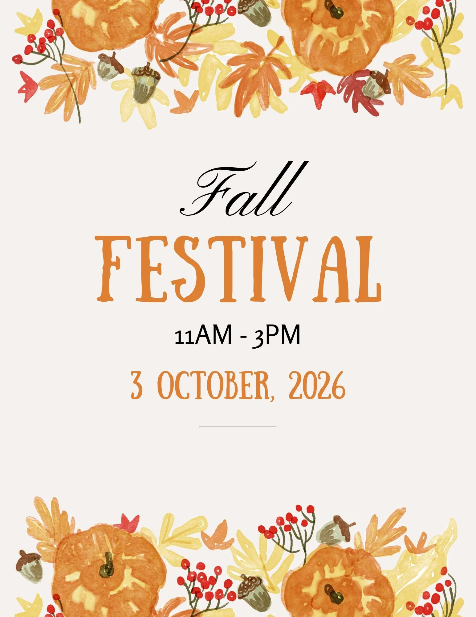 Fall Festival