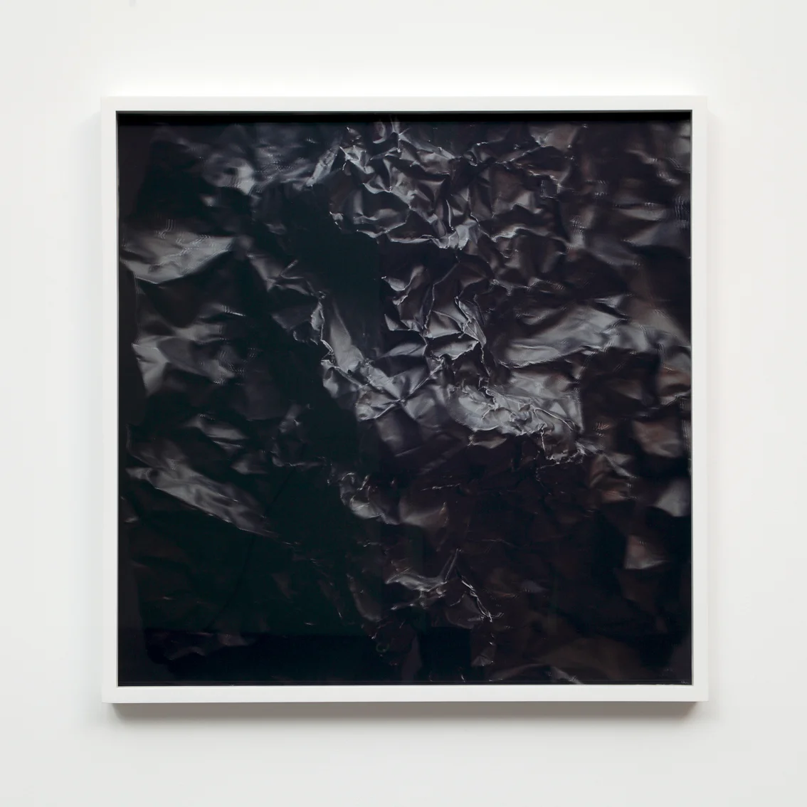 Foil (black) 2 3D lenticular photograph 60x60 cm.
