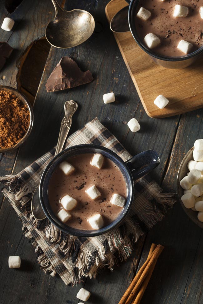 Homemade Dark Hot Chocolate