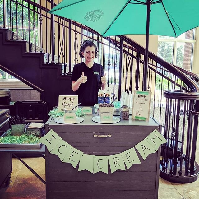 Wanna have an ice cream social? 
We can do that! With really good ice cream. 
Office, backyard, you name it...we are prepared to handle any event. 
AND YES...we are ready to serve small gatherings. Tell yo friends!
.
.
.
#atlcoffeetrike #icecreamcart