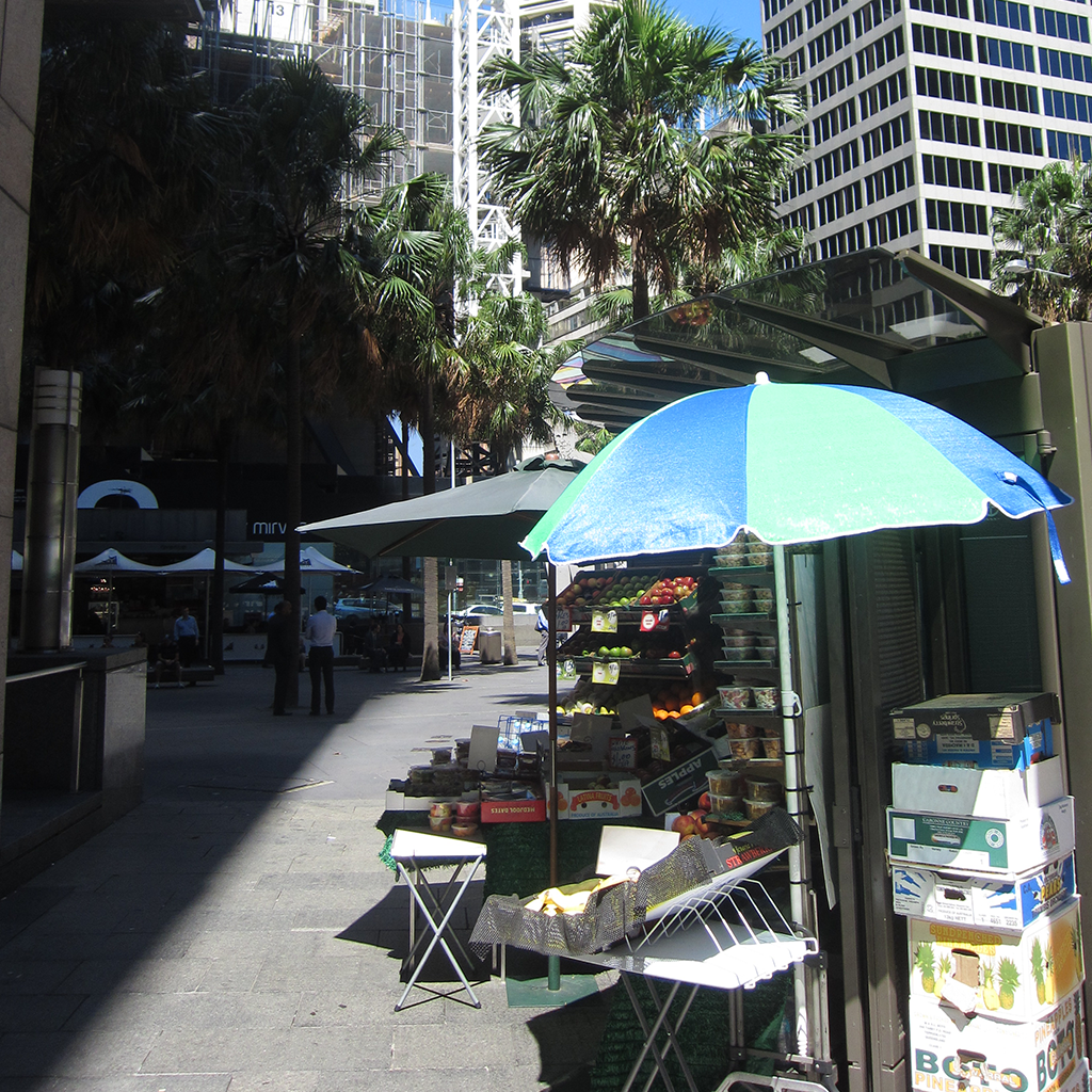   Very small to large, the size of a business within a tower community isn't prescribed. Markets in Melbourne include micro business that connect the spaces in-between apartment towers.&nbsp;   Melbourne, Australia 
