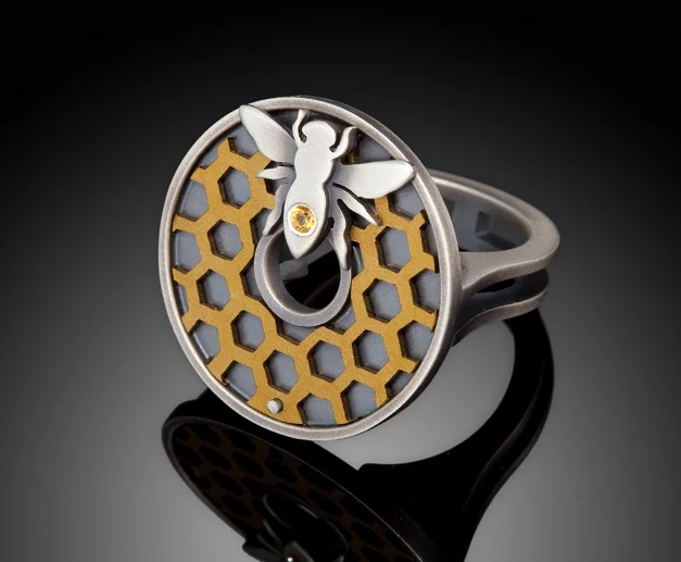 Honeycomb Donut Ring-Clark.jpg