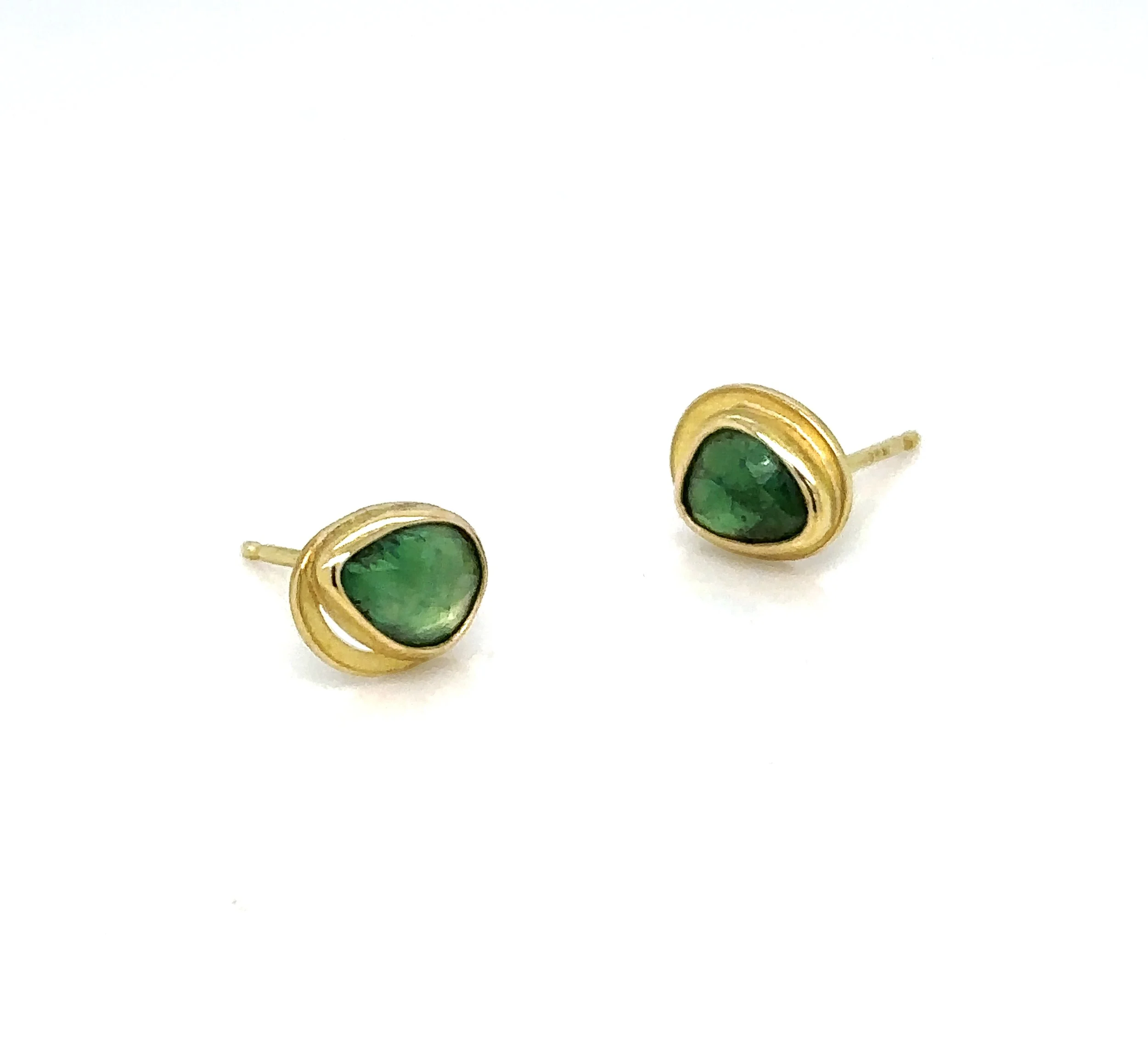 emerald ripple studs.jpg
