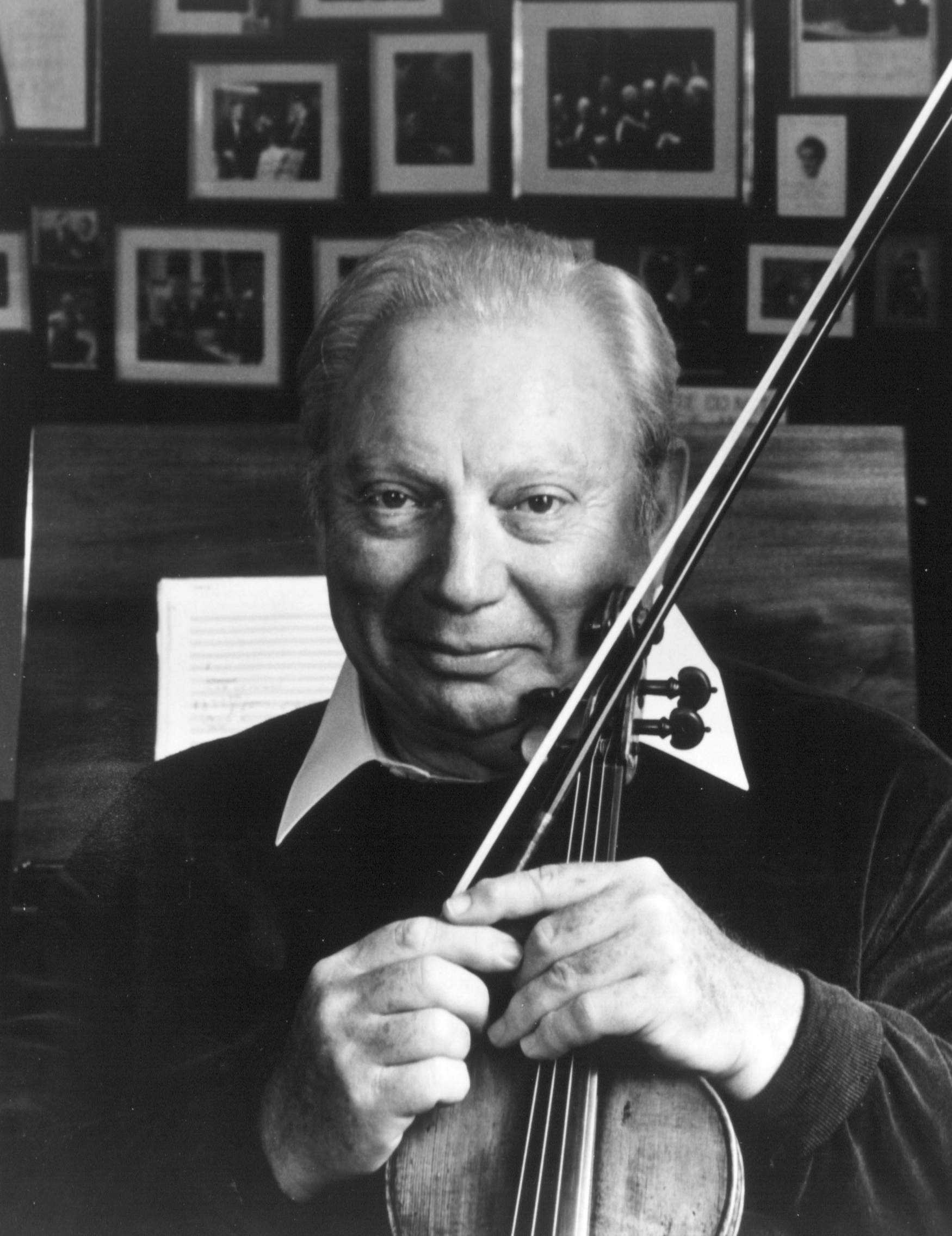 Legendary violinist, Isaac Stern