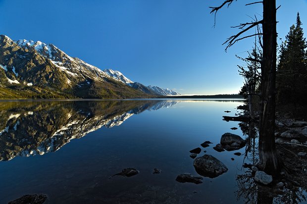 Dawn in Grand Teton national park. Photo: Alamy