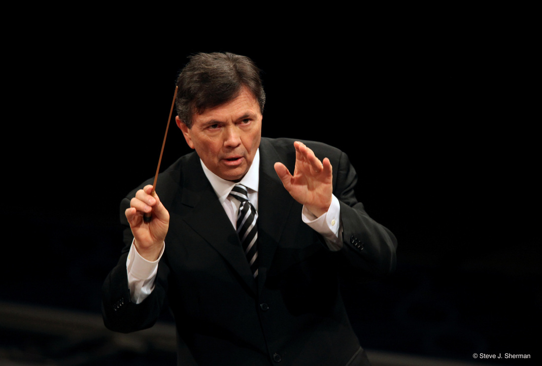 Gerard Schwarz, conductor Photo: Steve J Sherman