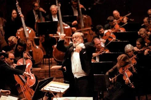 The late NYPO music director, Kurt Masur.