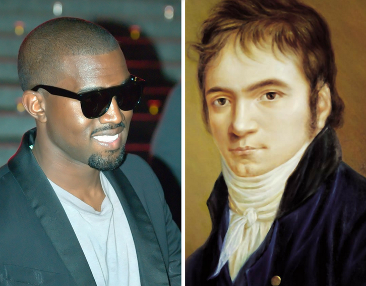 Kanye West and Beethoven