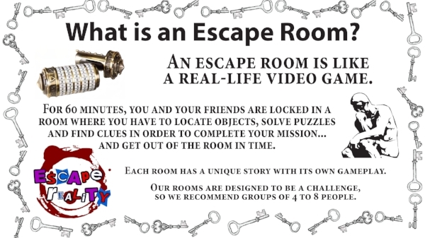 What's an Escape Room? — Sarasota Escape Room Escape Reality Escape Games