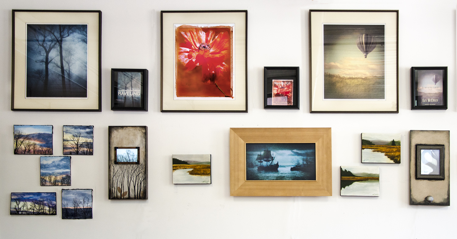 My Studio Wall. Studio #320, Whiting Mills in Winsted CT