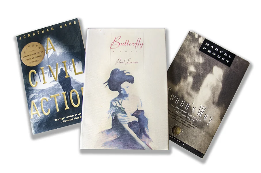 Some of my early book cover images. Left to right: Early Photoshop Image, Cyanotype & Liquid Light