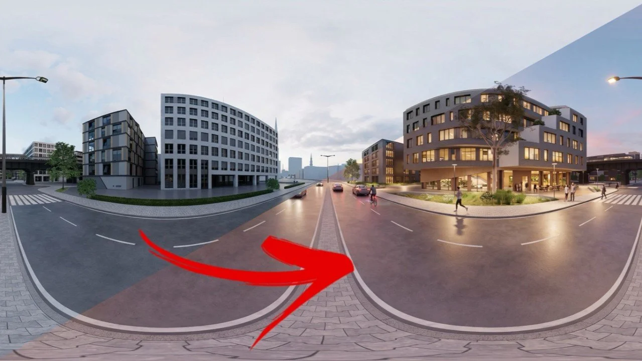 Design Iteration and Set Dressing Panorama Images Using Chaos Veras