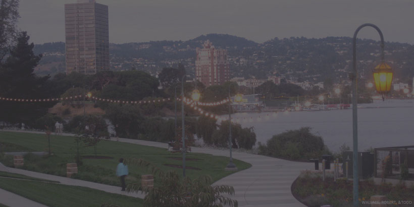  murakami/Nelson was part of a team of landscape architects, architects, city planners and traffic engineers investigating ways to upgrade and improve connections to Oakland’s central public park, Lake Merritt. The resulting Master Plan is being impl